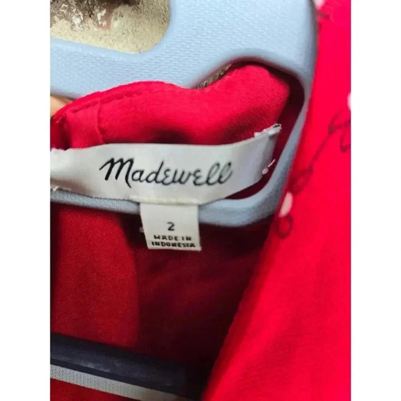 Madewell Hazelwood Wrap-Front Mini Dress in Windswept Floral Size 2 - Picture 4 of 5